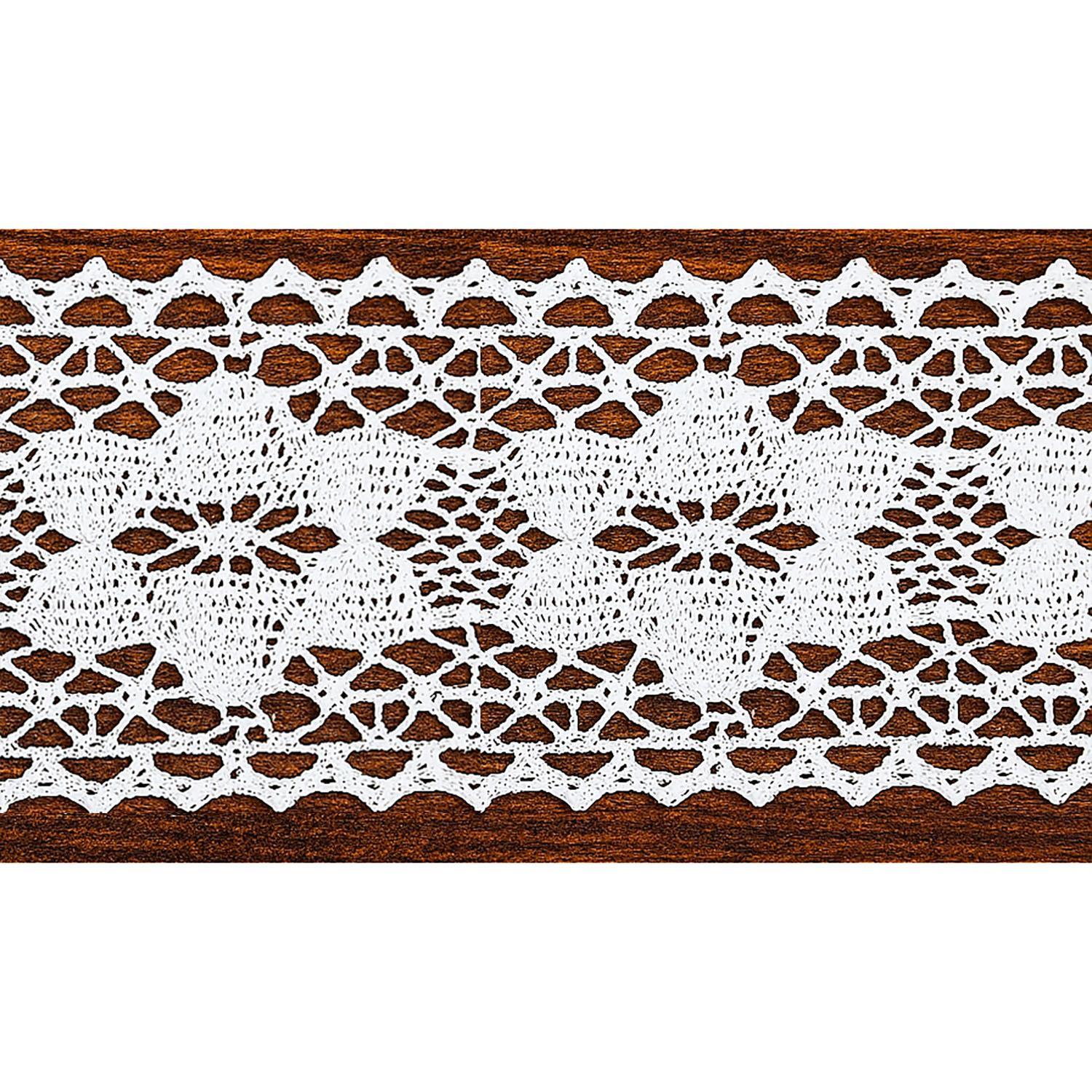 Ichii Shoten  Torsion Lace 20m White TL7113-0