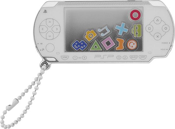PSP? (PlayStation?Portable) Shaka Shaka Acrylic Key Holder White Ver.