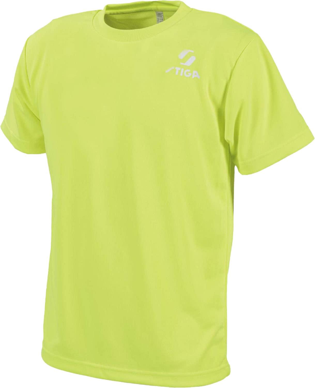 STIGA Logo Uniform JP-I (Neon Yellow) S