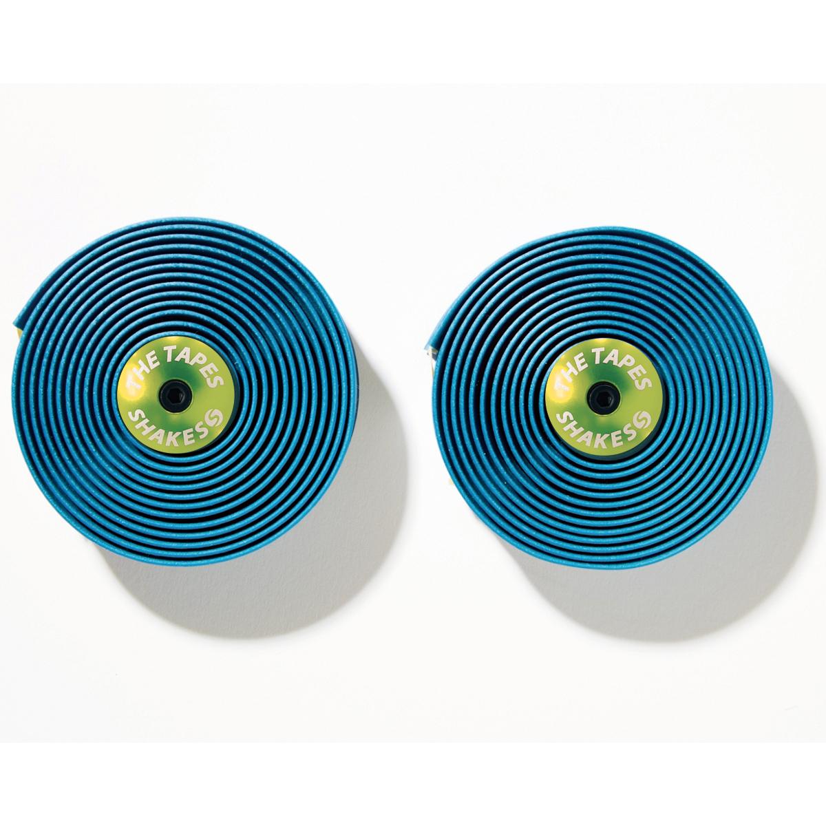 SHAKES THE TAPES Blue/Lime Green
