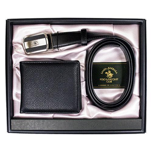 Santa Barbara Santa Barbara Polo & Racket Club Belt & Foldable Wallet 22618904