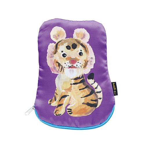 Nathalie Lete Satinbeutel Tiger