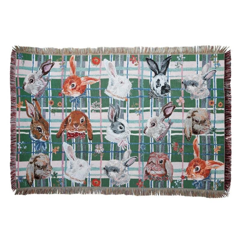 Nathalie Lete Tapestry Rug Rabbits/511313