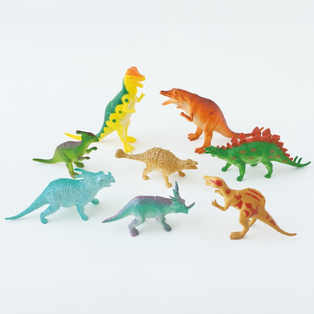 yao Figure/Dinasaurs 8pcs-A