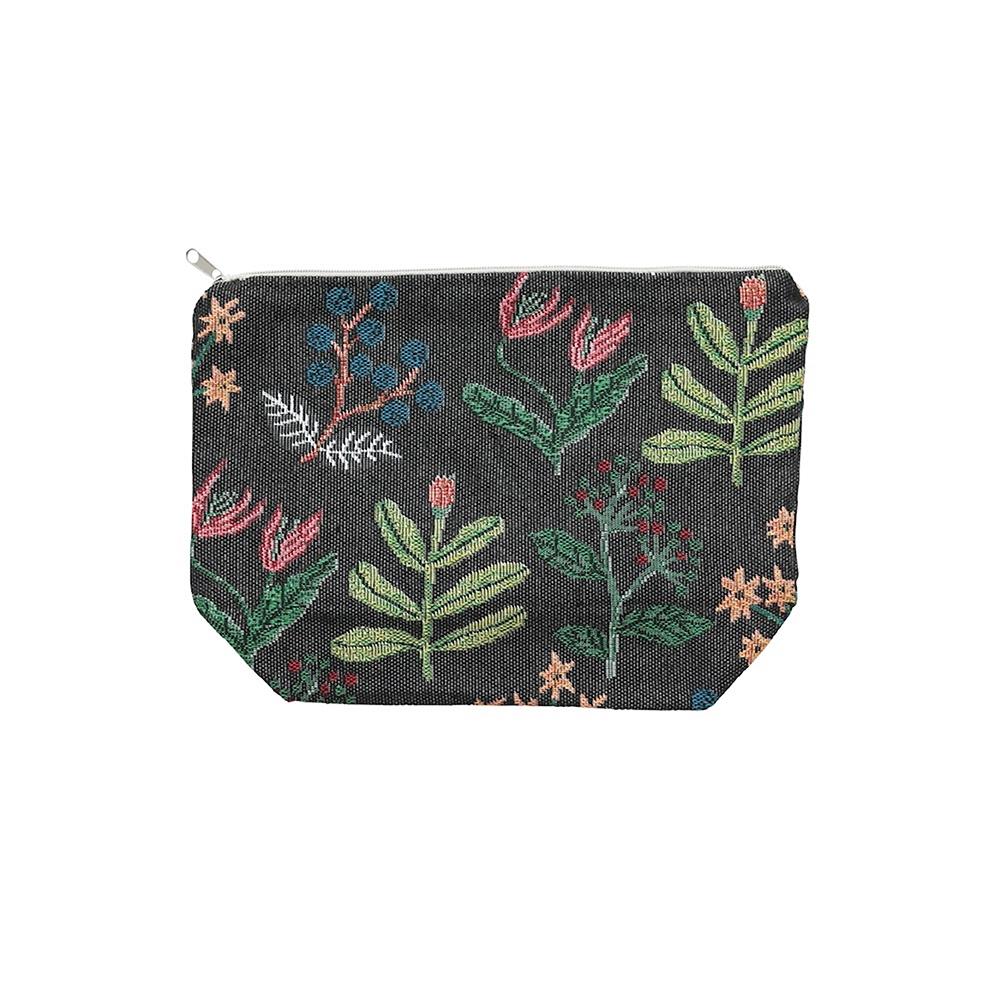 Matsuo Miyuki Travel Pouch/Flower02*BK