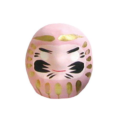 Yamako Temahima Workshop Feng Shui Daruma Doll Pink Enhances Love & Romance Luck Possesses Power to Deepen Love yamaco85044X10
