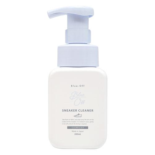 Nor Corporation Blue-Off Sneaker Cleaner Foam Type: Resists dripping and wipes off easily Clear Lily BLU0603X3