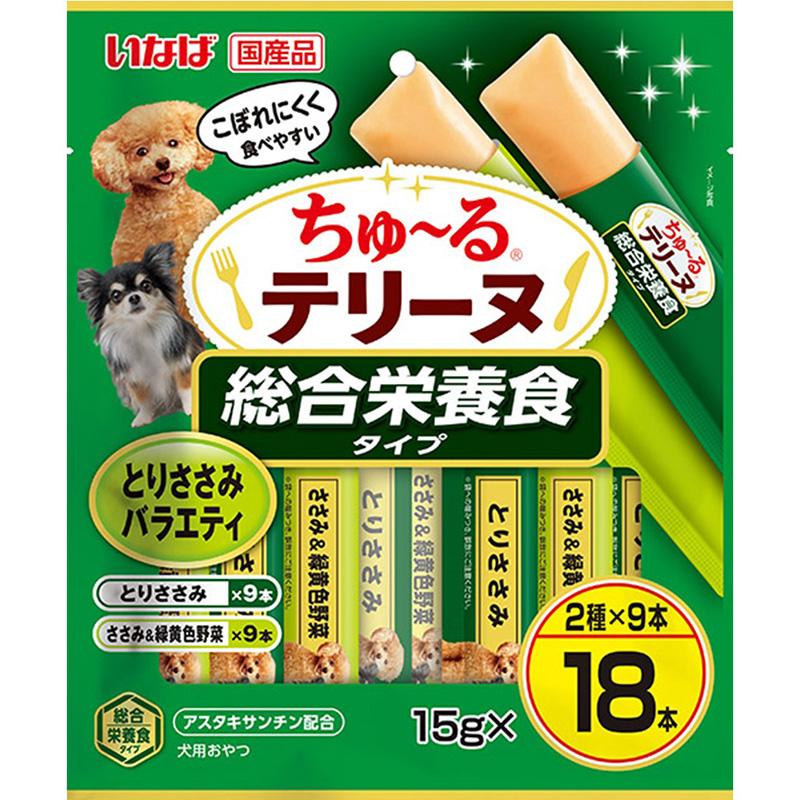 Inaba Churu Terrine Complete Nutrition Type Chicken Breast Variety 15g × 18 sticks