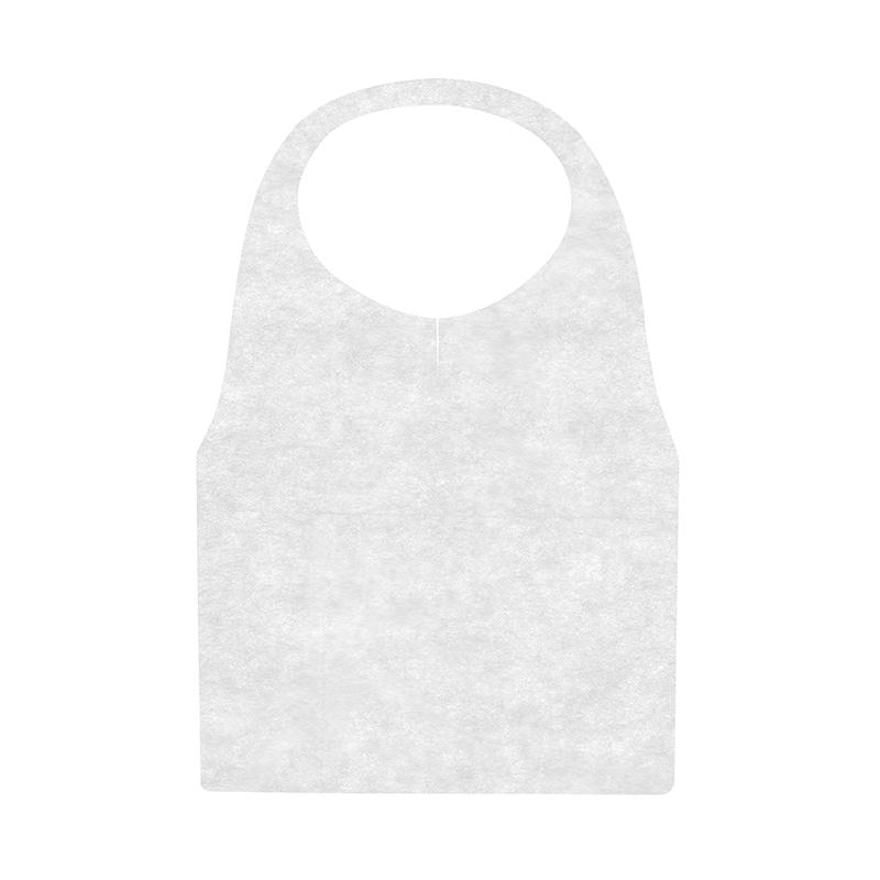 HEIKO Non-Woven Apron S Size White 50 Sheets/Bag