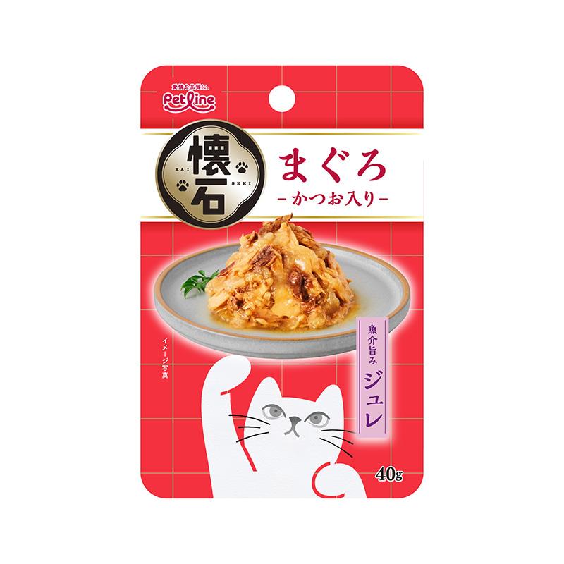 Kaiseki Retort Pack: Seafood Flavor Jelly with Tuna and Bonito, 40g