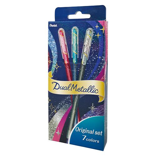 Dual Metallic Ballpoint Pen 7-Color Set 01_Original 7-Color Set