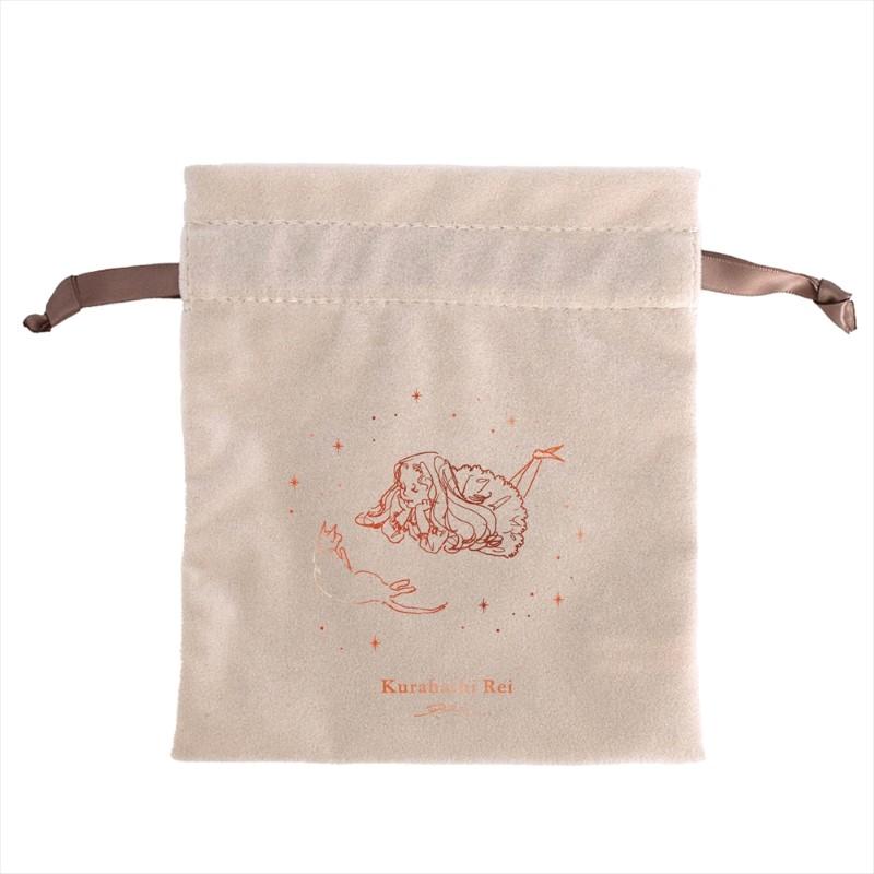 KURAHASHIRARA Velour Drawstring WH