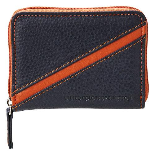 Benetton Round Coin Case Navy K60517419