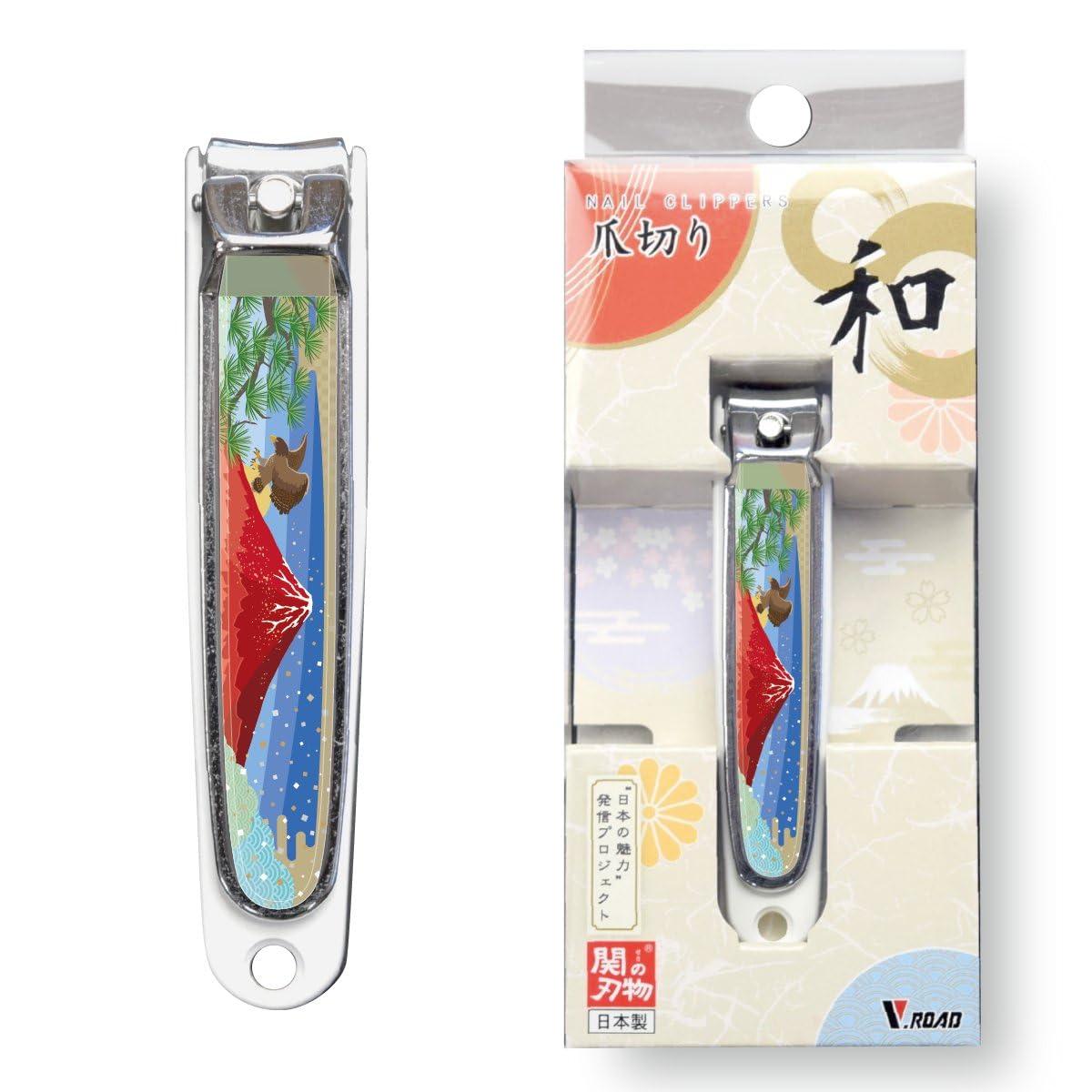 Kimura Cutlery／◎Japanese-made Nail Clippers　Landscape　Red Fuji