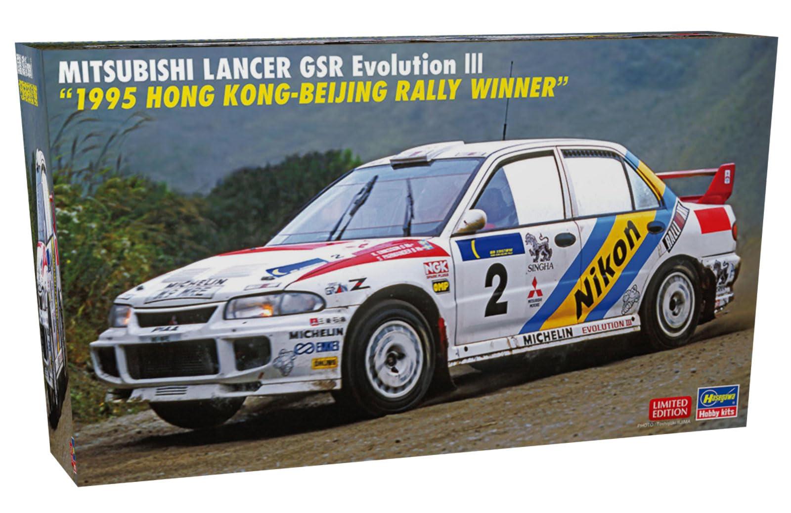1/24 Mitsubishi Lancer GSR Evolution III 1995 Hong Kong-Beijing