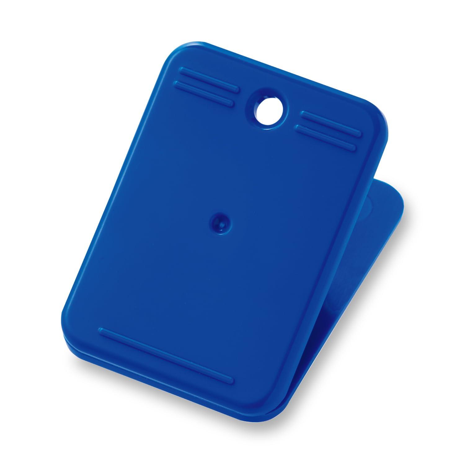 Open/Placard Clip, 10-Pack, Blue