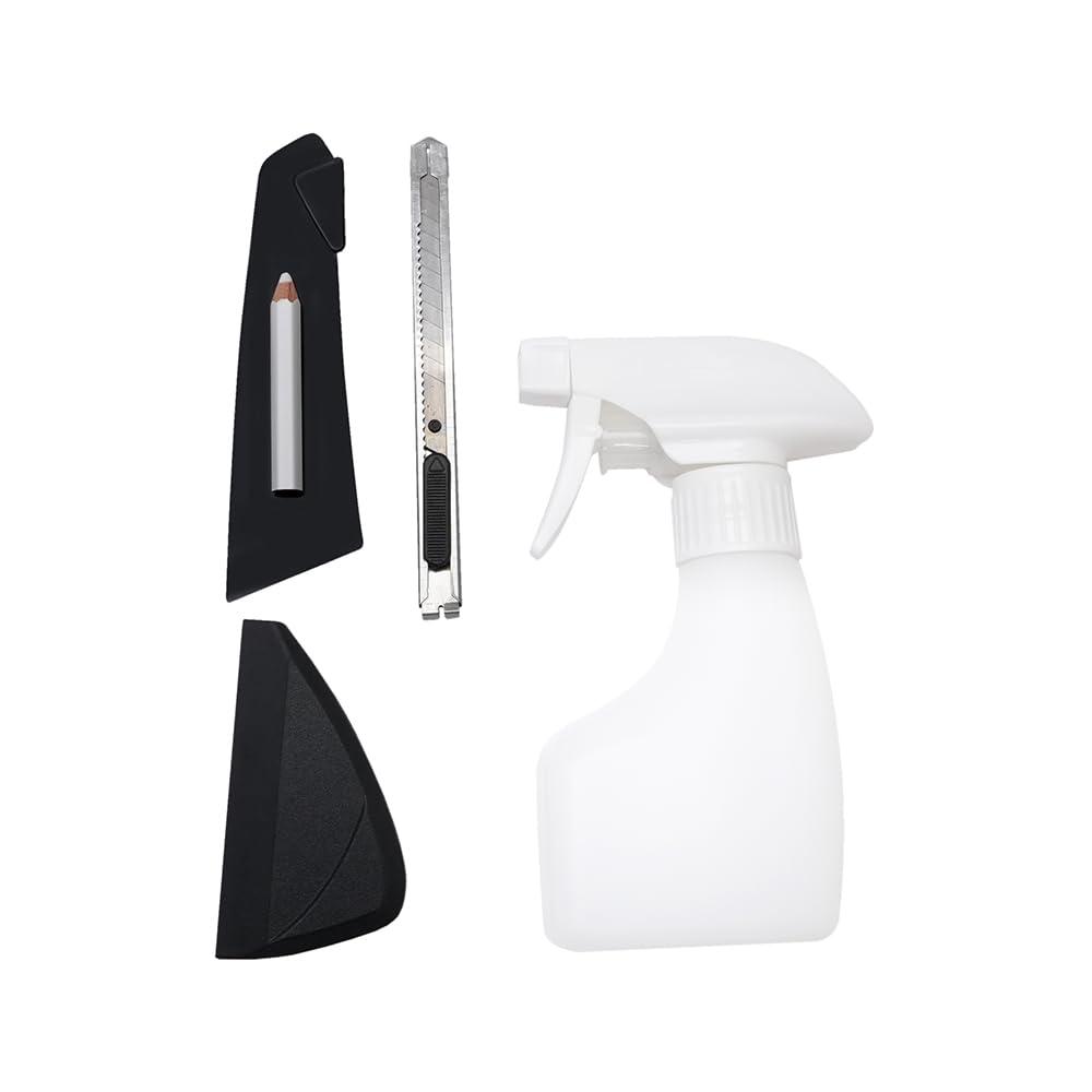 Pro Kit 2 Window Film Installation Complete Tool Set Easy Installation for Car Windows Includes Spatula, Squeegee, Spray Bottle, Cutter Yak DFS-15