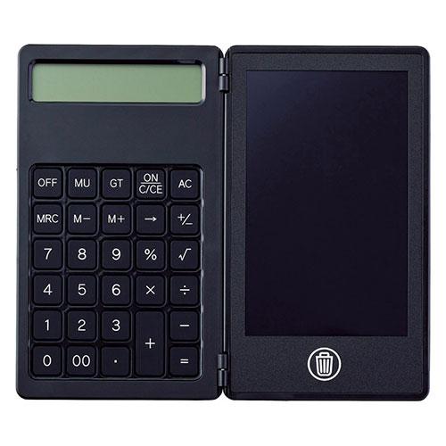 Electronic Memo with Calculator 4.4-inch Black  22658108