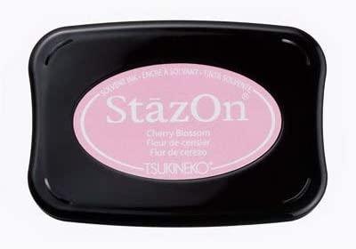 Tsukineko Stay-On Ink Pad Cherry Blossom SZ-83