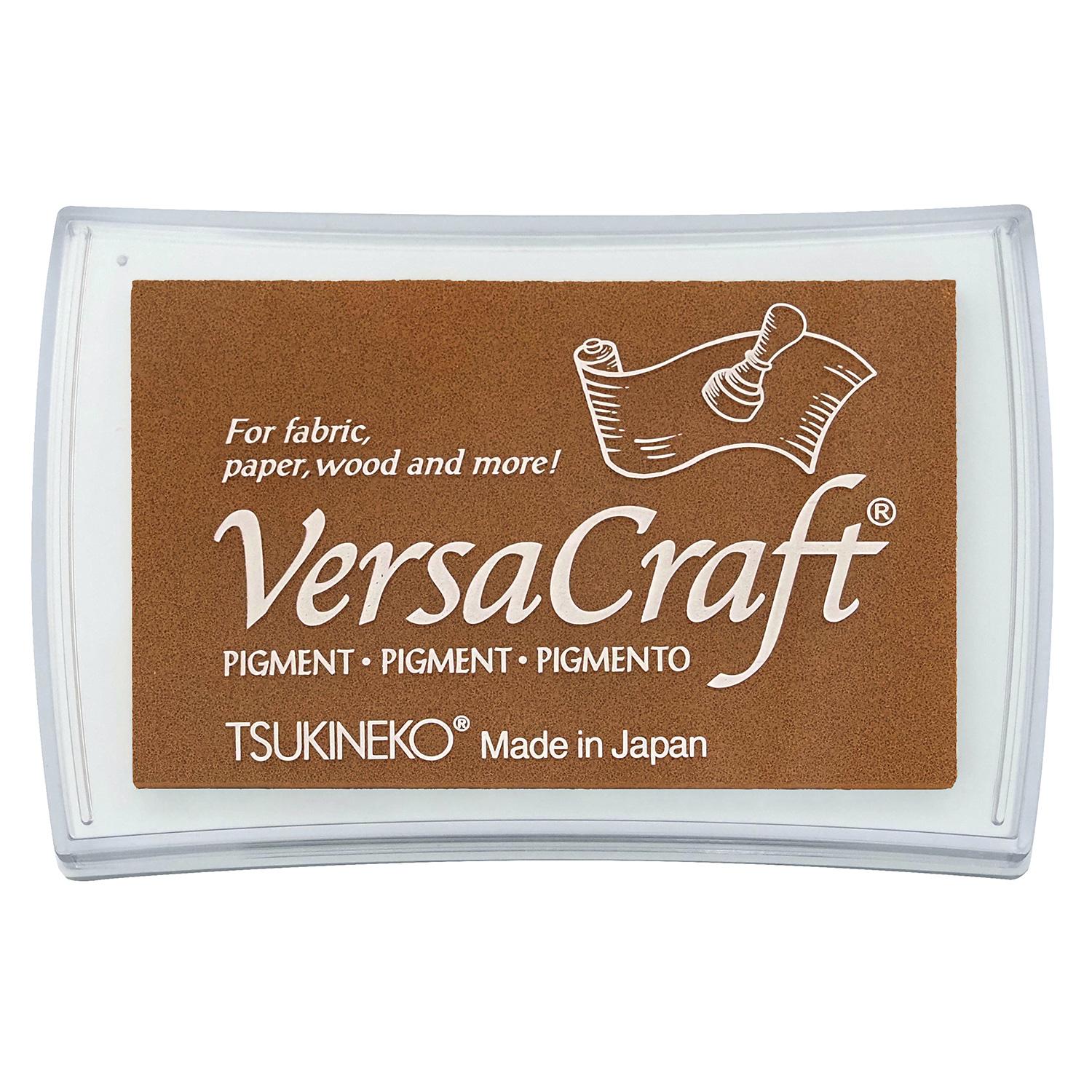 Tsukineko Versacraft L Stamp Ink Pad Butter Scotch VK-204
