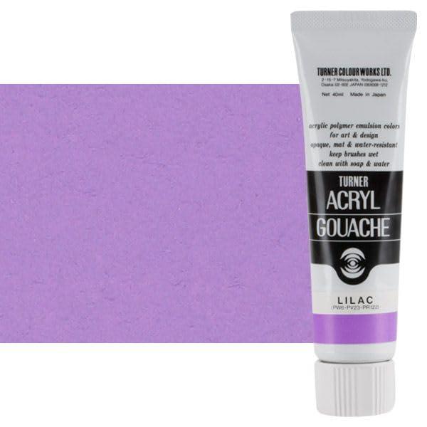 Turner Color Acrylic Gouache Single Color 40mL, 81 colors total
