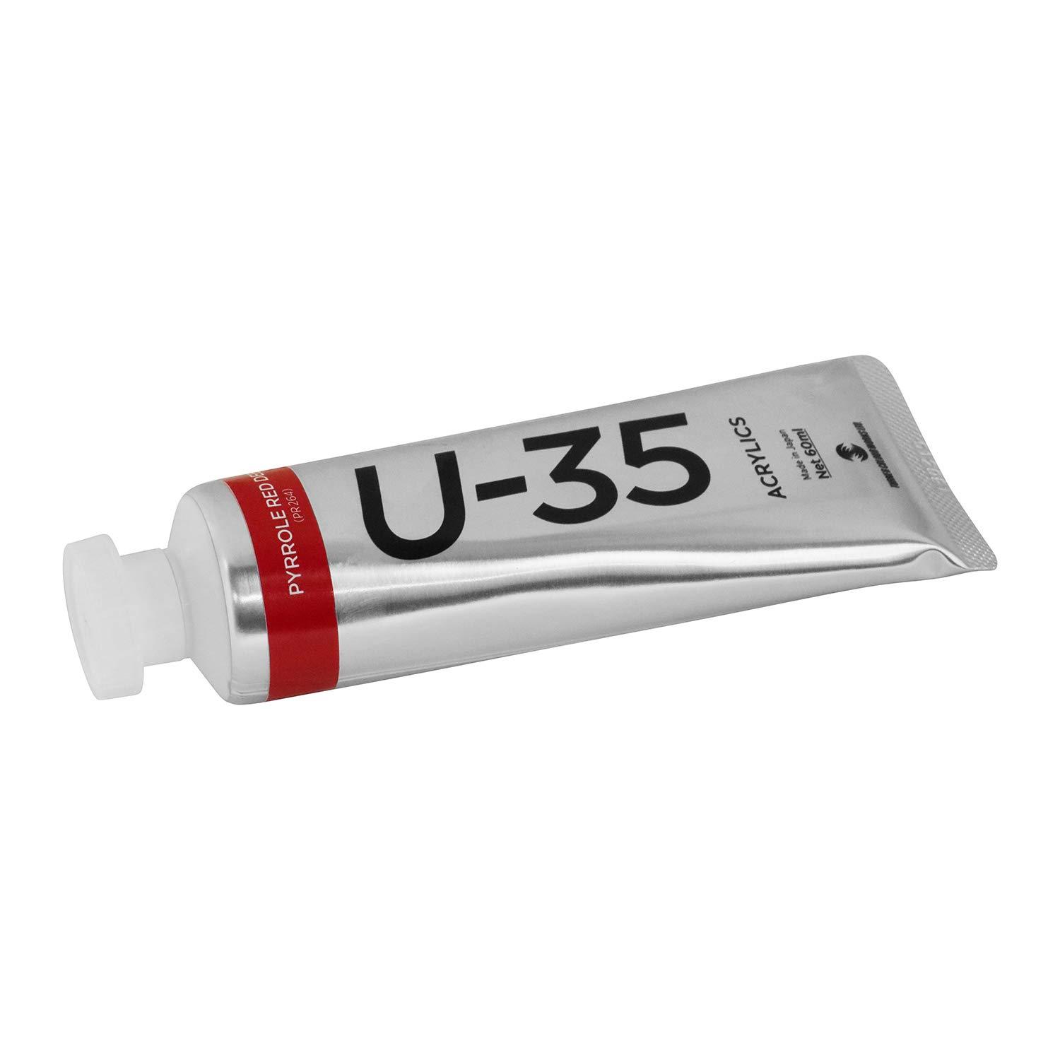 Turner Color U-35 Acrylics Pyrrole Red Deep 60ml UA060268