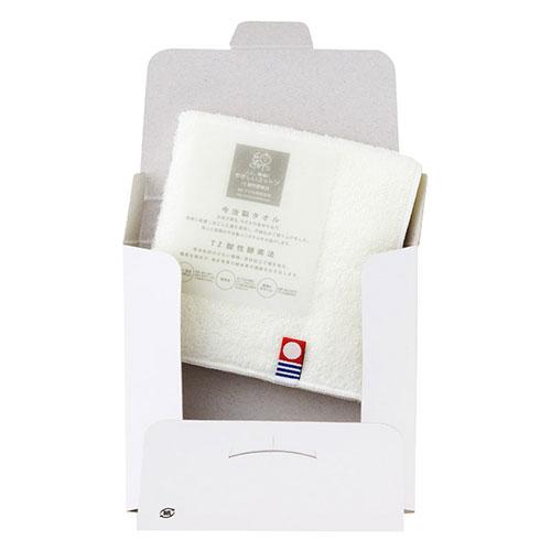 Imabari Eco Nature Towel Handkerchief White 25×25cm An eco-friendly towel meticulously woven in Imabari, Japan's renowned towel-producing region. B2024136