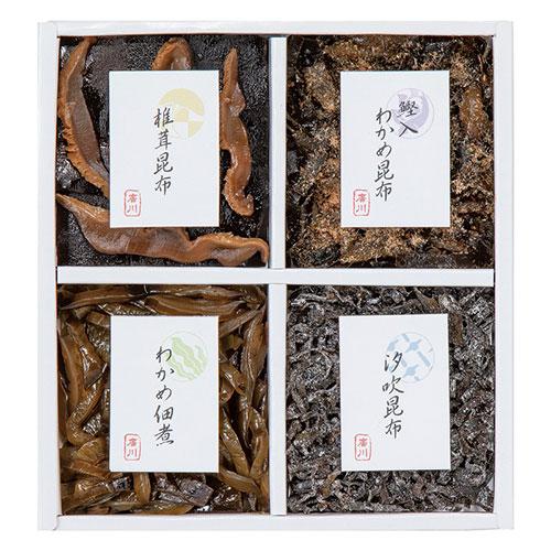 Hirokawa Kombu Premium Kombu Assorted Tsukudani Set of 4 Items  L1093029