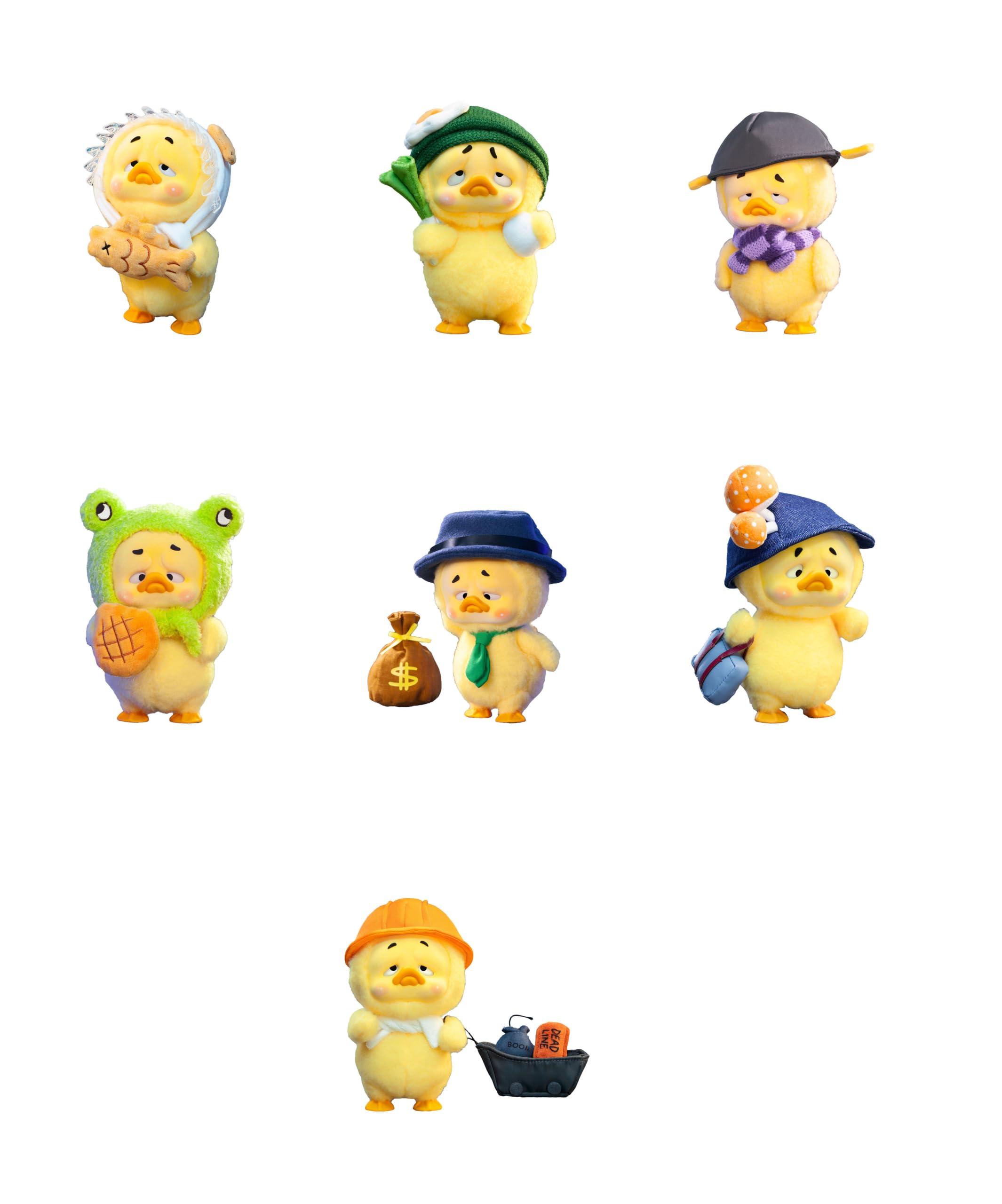 1983 UPSETDUCK I Hate Work Series Trading Figures 1 BOX Contains 6 Pieces