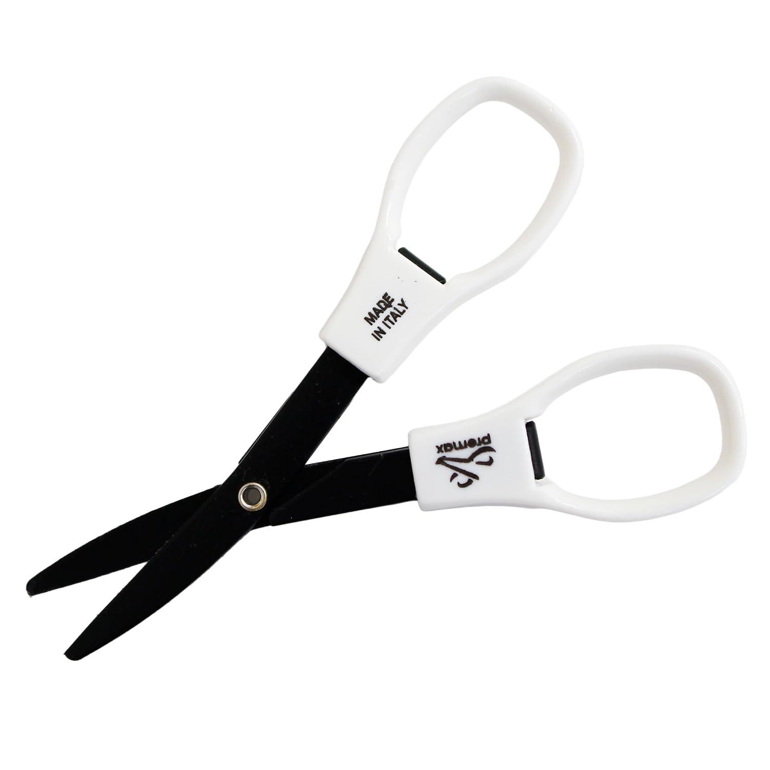 Premax Folding Scissors 9.7cm White PRE85569