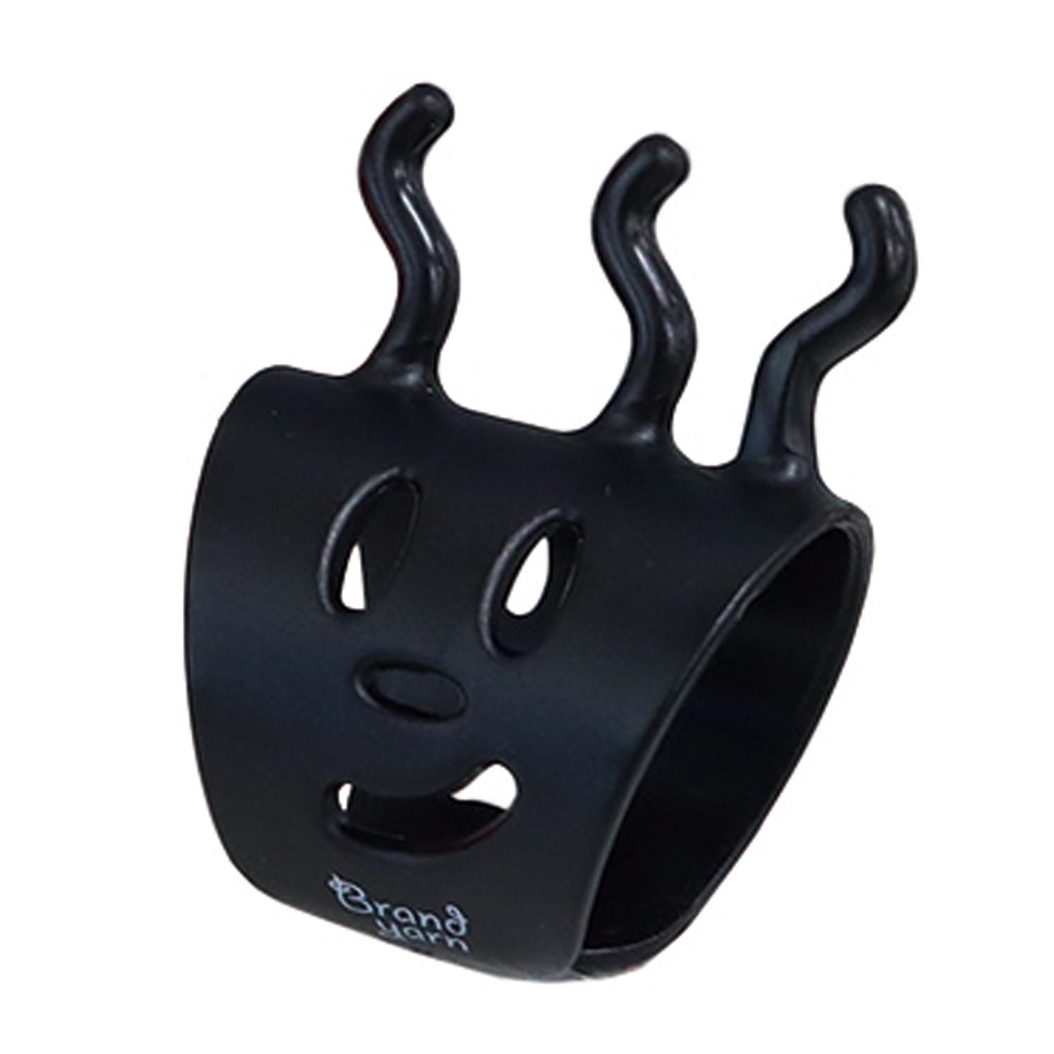 Knit Wit Knitting Ring 1-Piece Set Black KNW-KR-B