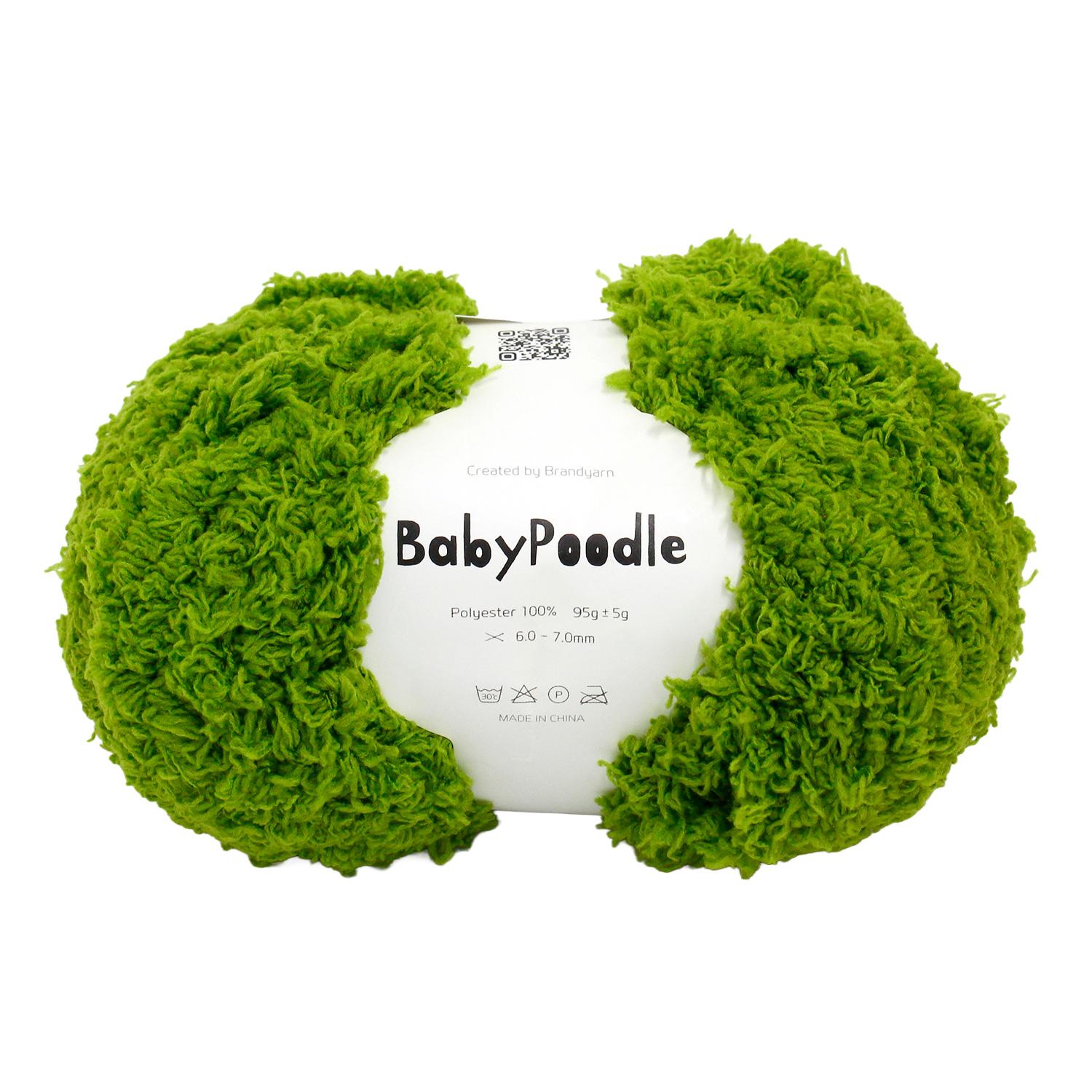 Knit Wit Korea Yarn [Baby Poodle] 95g 1 skein Kelly KNW-BPB30