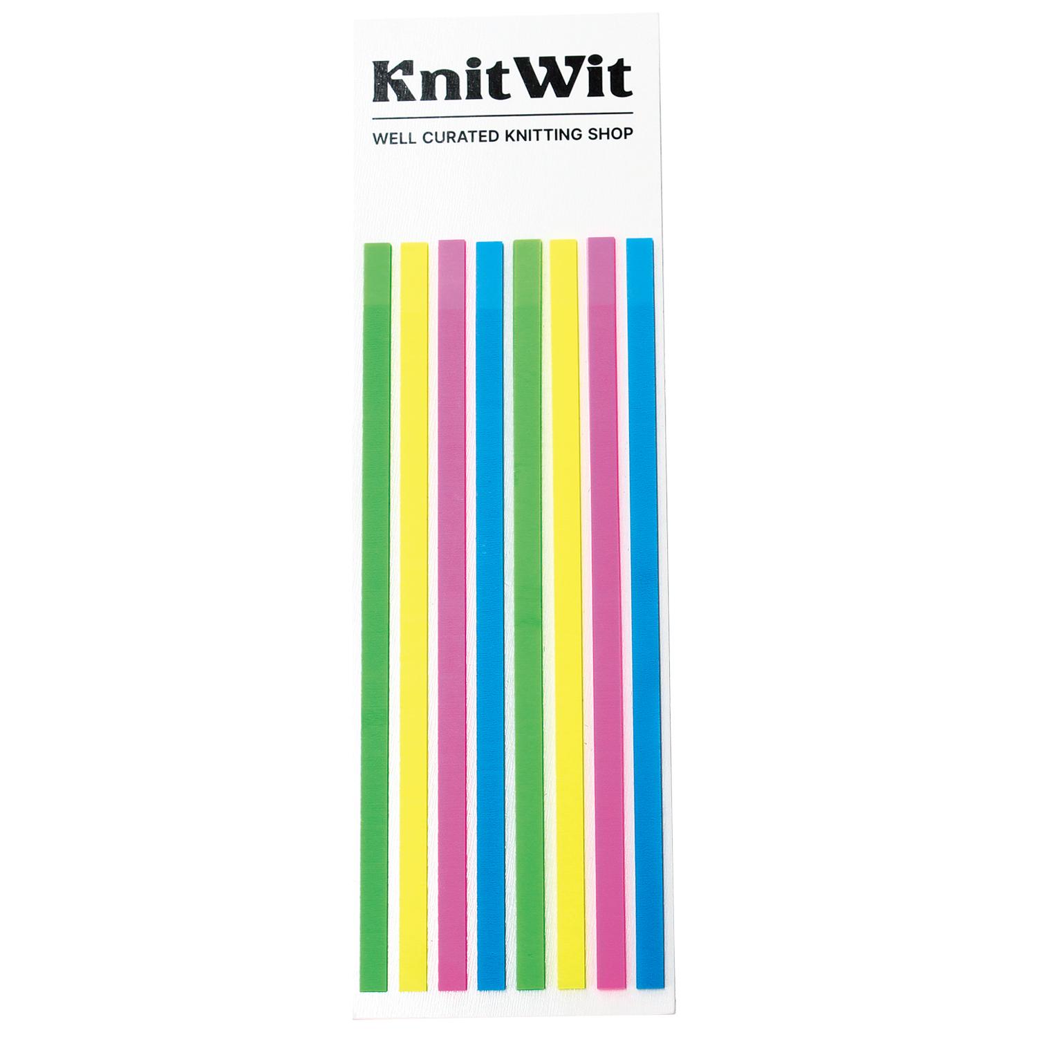 Knit Wit Long Long Sticky Notes Neon Colors KNW-LF1