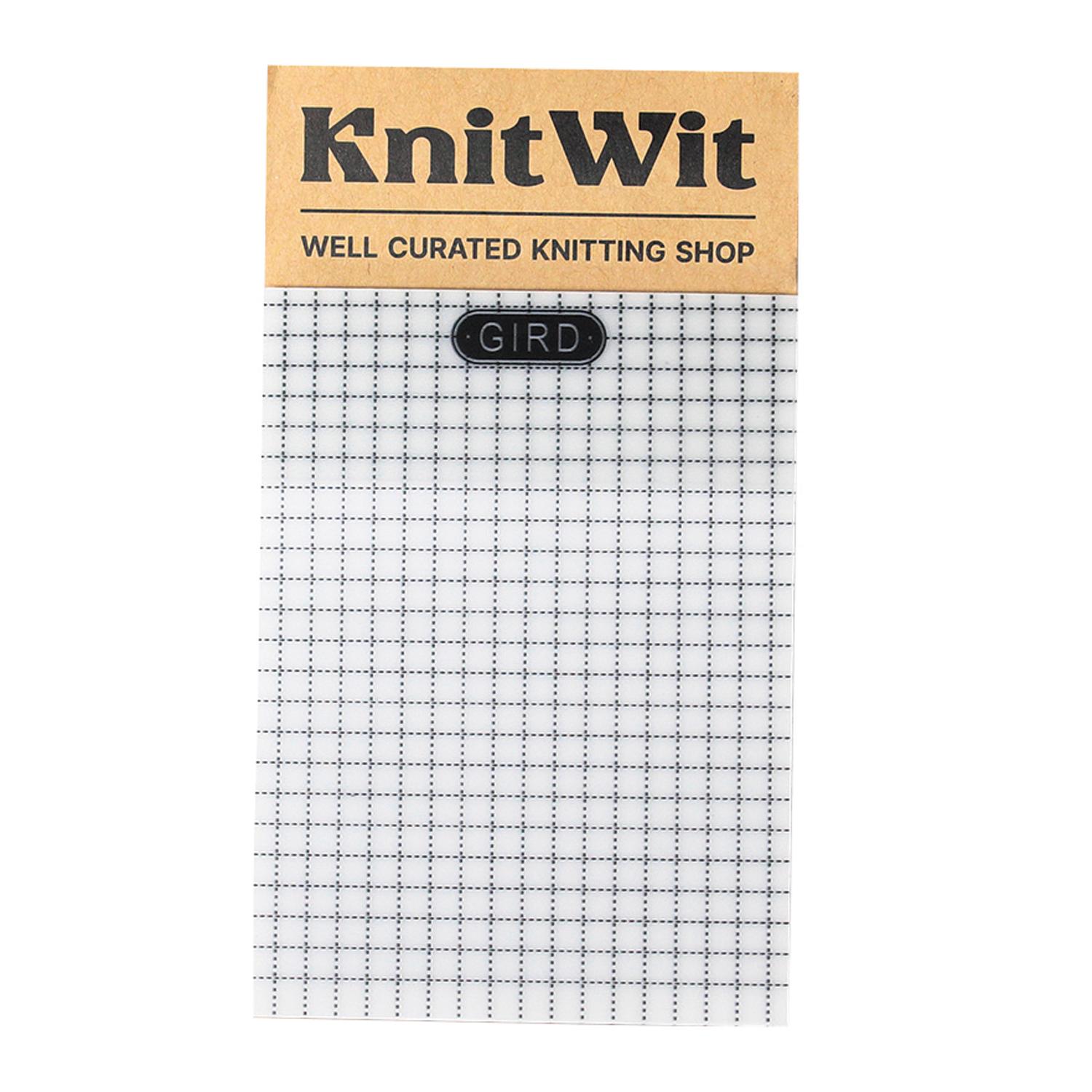 Knit Wit Translucent Film Sticky Notes  Grid KNW-TF2