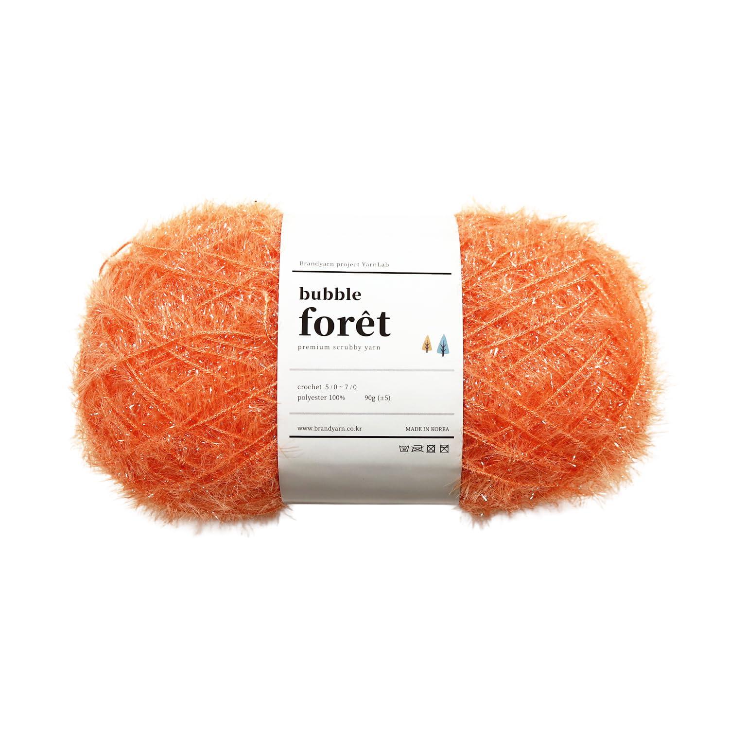 Knit Wit Korean Eco Scrub Yarn bubble foret-Bubble Foret- 90g 1 skein Tanzaline KNW-BFB4