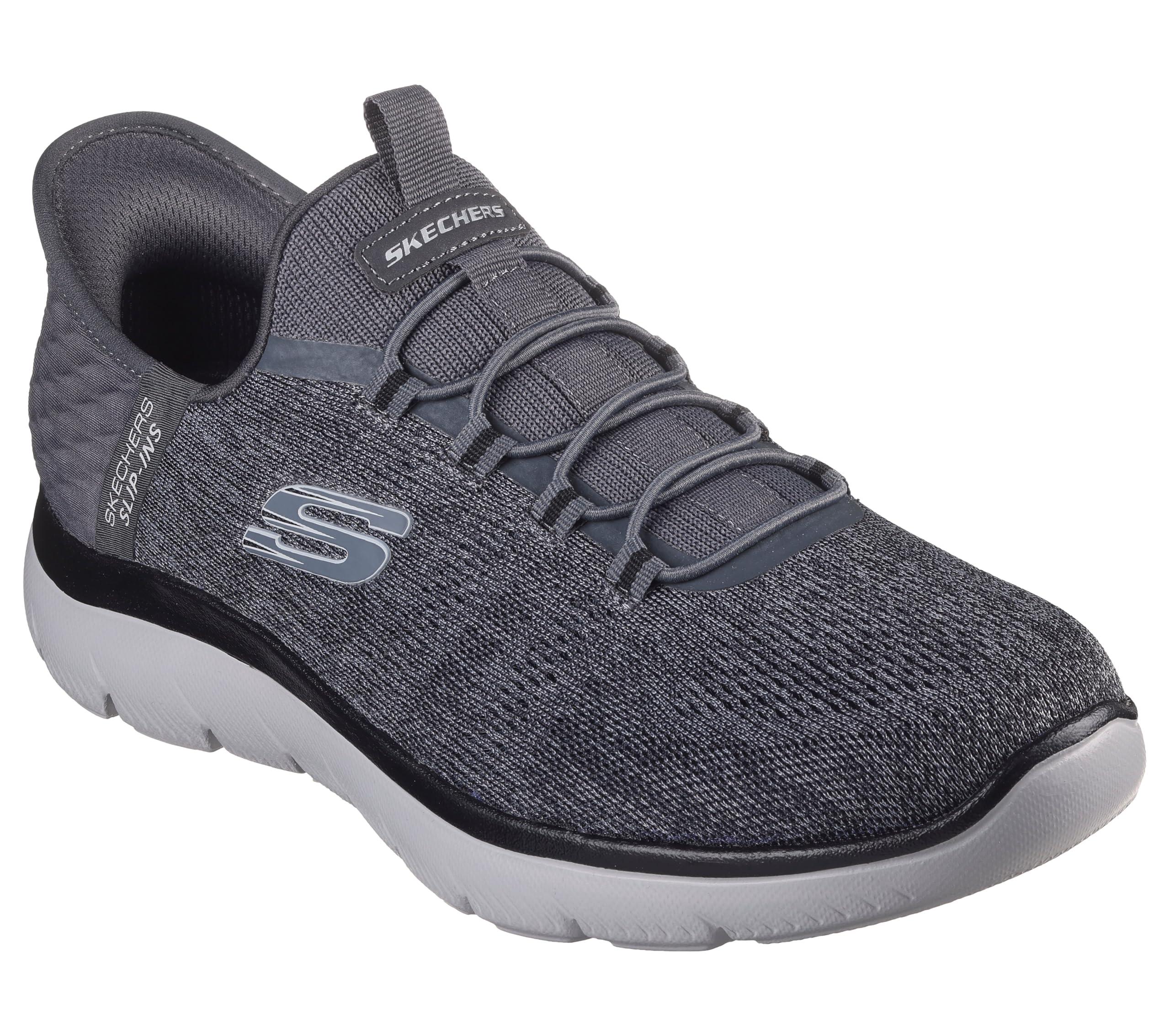 [Skechers] Slip-Ins Sneaker Boots 232469W Men's Red Mallow Charcoal/Black 26.0 cm