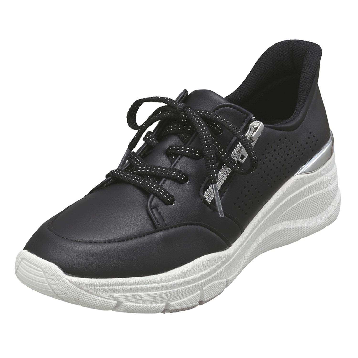 Pansy Platform Sneakers 7505 Black 24.0CM