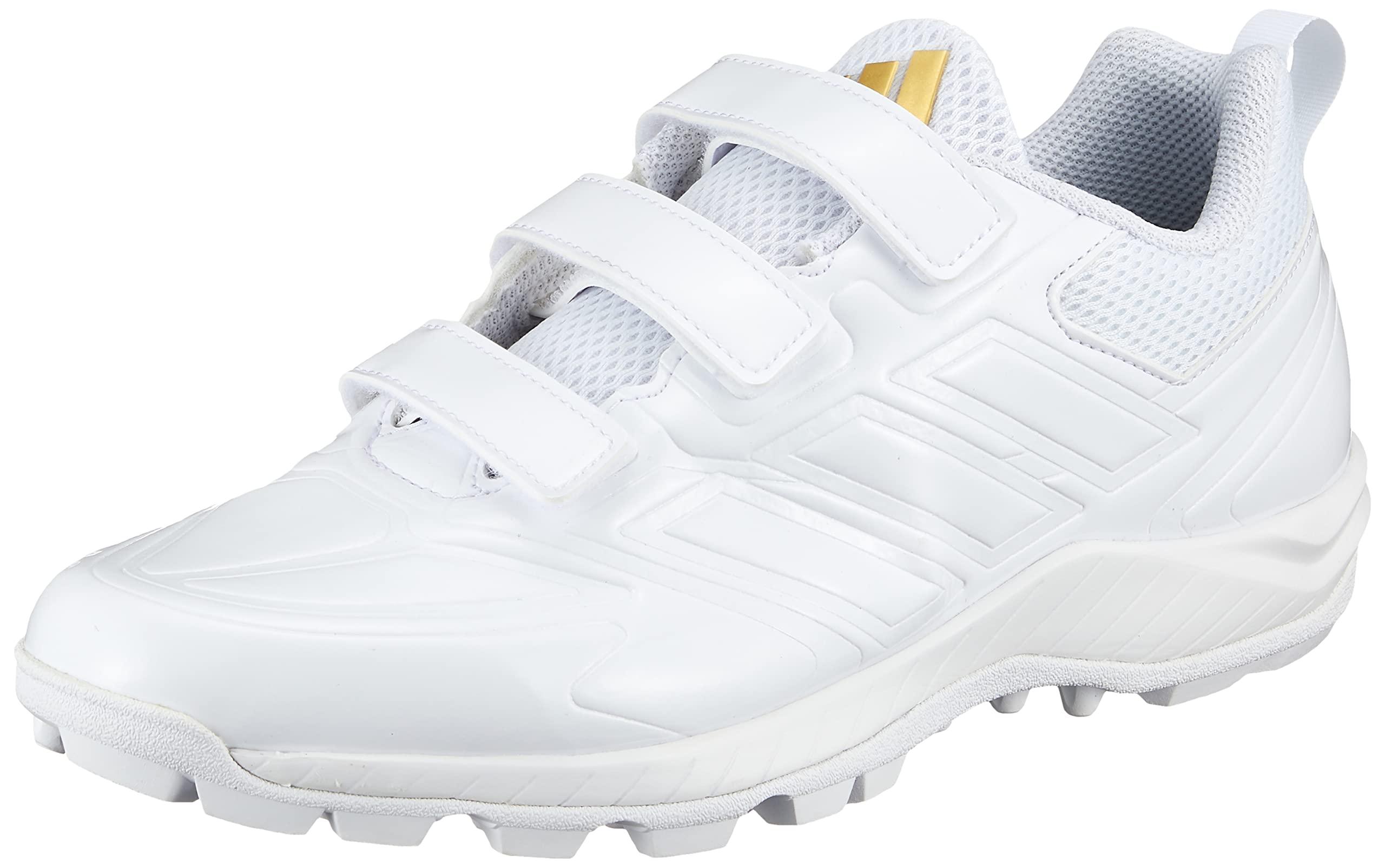 [Adidas] Baseball Spikes Japan Trainer AC Baseball Spikes LIJ11 Men's Footwear White/Footwear White/Gold Metallic (GW1928) 26.0 cm