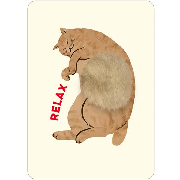 Pet-Friendly Postcard: Brown Tabby