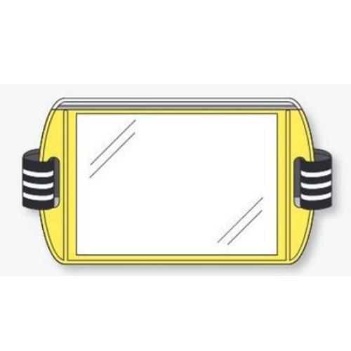 145x87mm Armband Name Tag (Slip-in Type, Yellow)