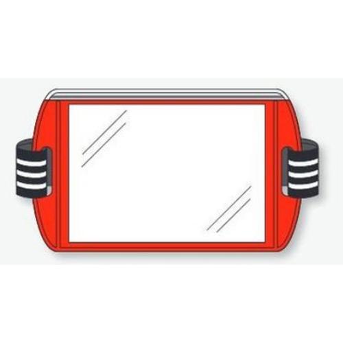 145x87mm Armband Name Tag (Slip-in Type, Red)