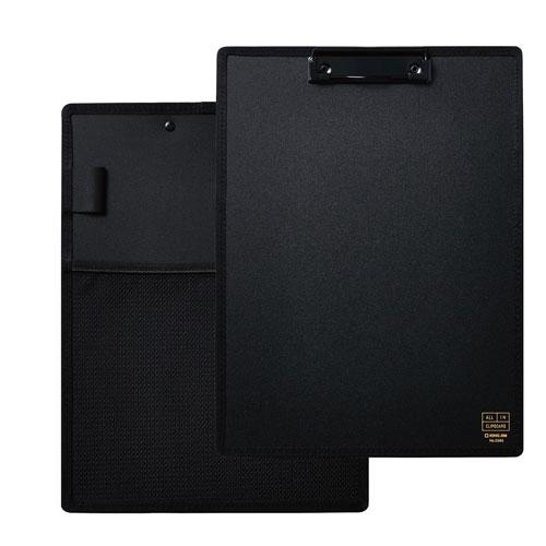 A4/E-Type Clipboard (with Pocket/Black)