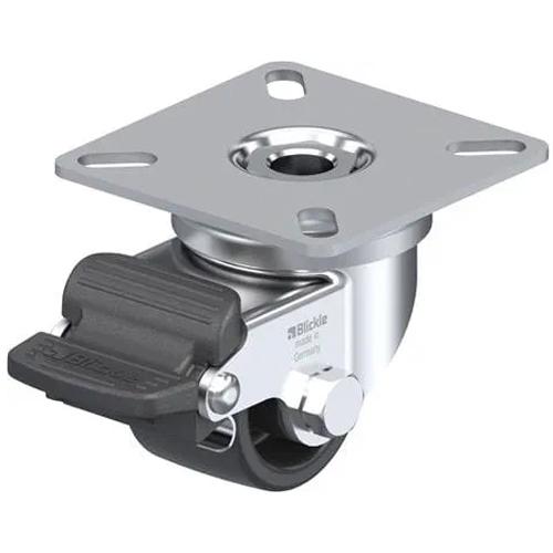 35mm casters (swivel casters with rear wheel brakes)
