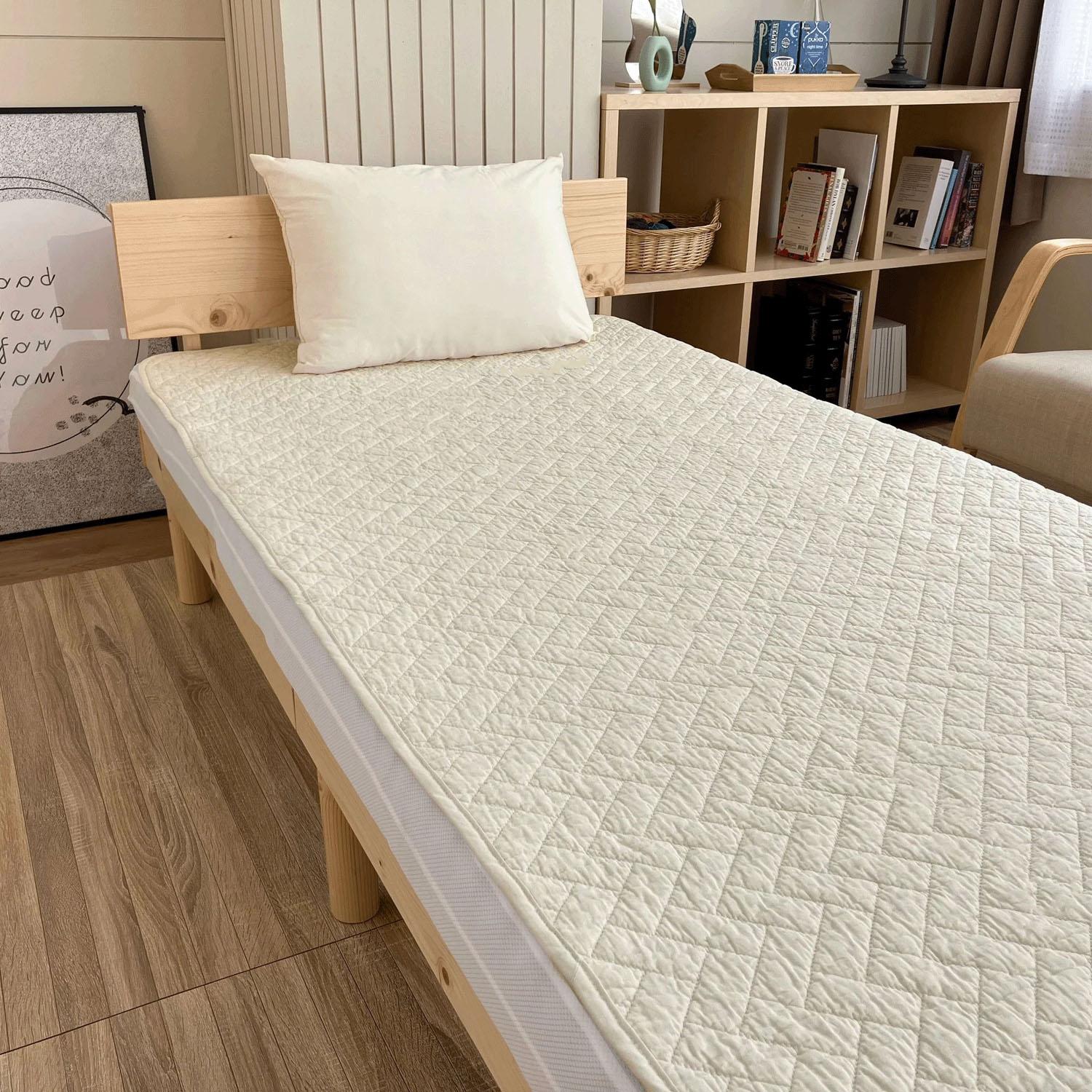 ourstyle Bleached Cotton Pad S Single Size