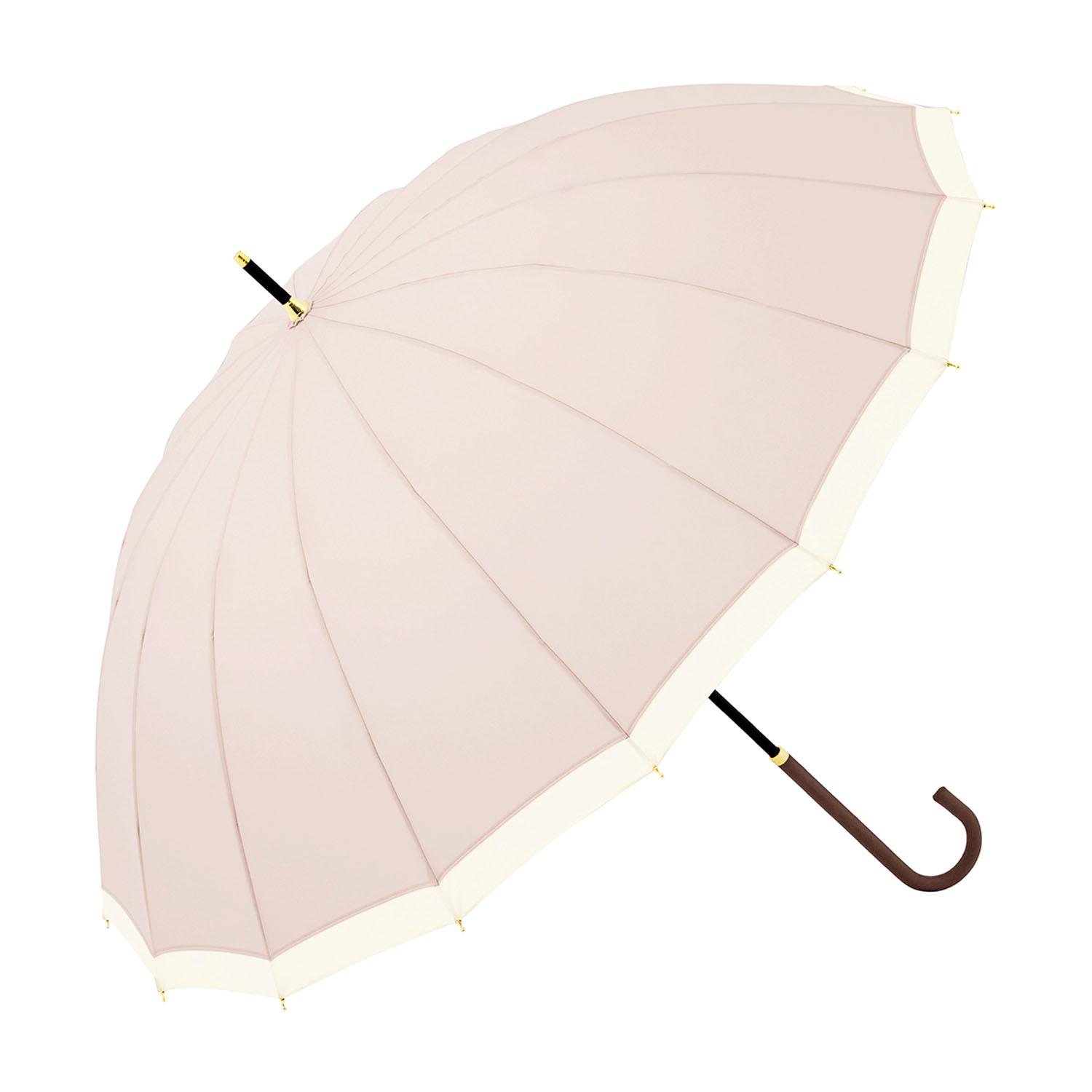 16-rib two-tone long umbrella