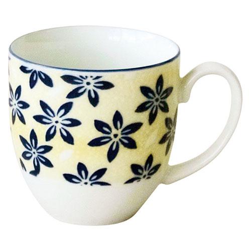 Table Talk Presents Pottery Field Mug Yellow Back 22607402
