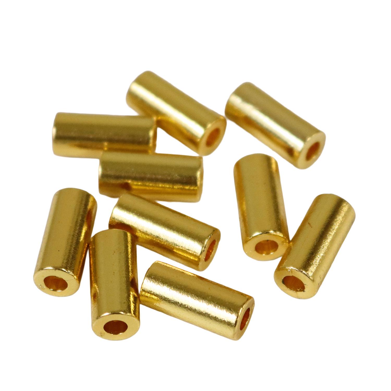 Nippon Chuko Cord End Fittings Small 10-Piece Pack Gold SGM904-G