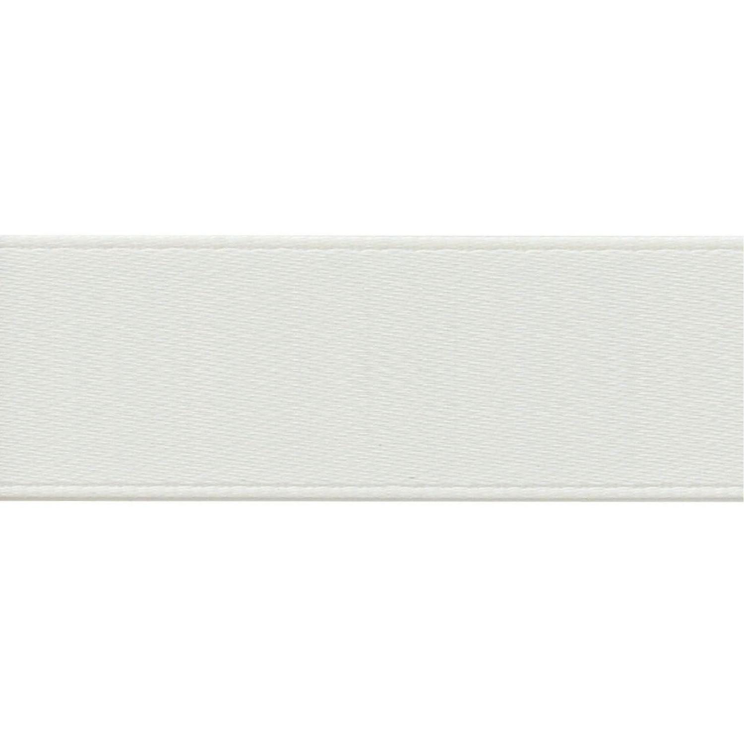 Nippon Chuko Matt Satin Ribbon Double-Sided Finish 36mm Width × 15m Roll No.10 Off-White BL1200-36