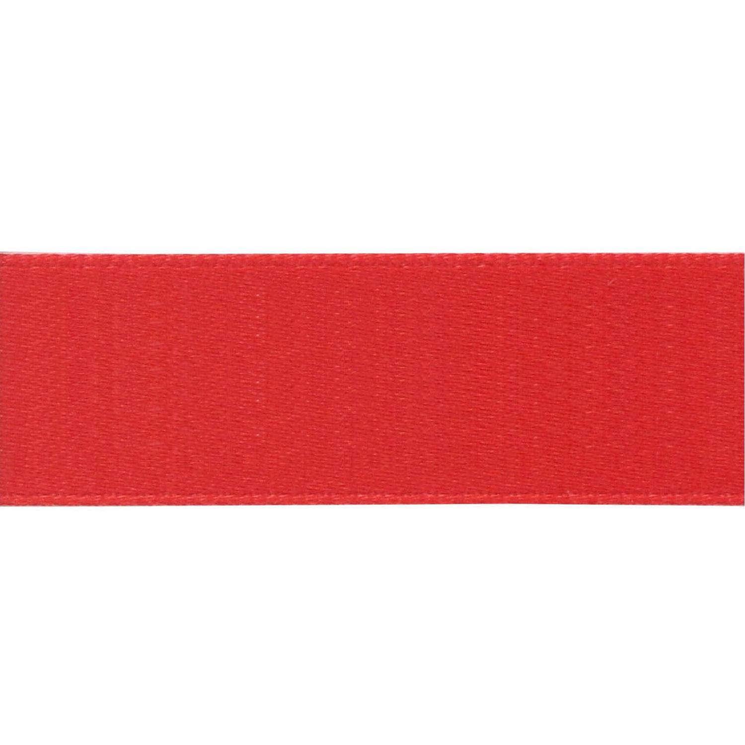 Nippon Chuko Matte Satin Ribbon Double-Sided Finish 36mm Width × 15m Roll No.37 Red BL1200-36