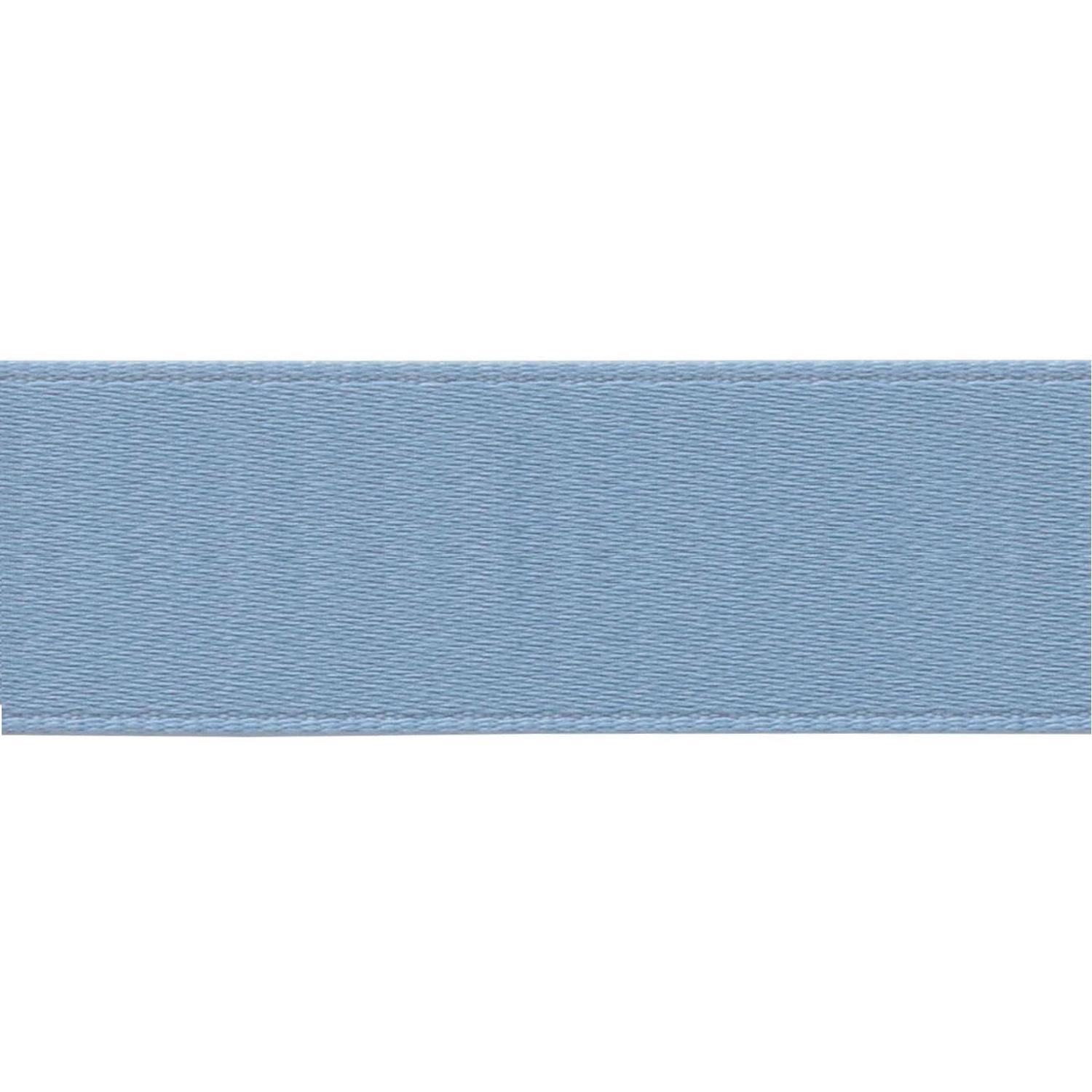 Nippon Chuko Matte Satin Ribbon Double-Sided Finish 36mm Width × 15m Roll No.20 Light Blue BL1200-36